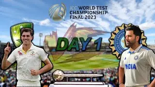 INDIA VS AUSTRALIA || ICC World Test Championship final 2023 #day1