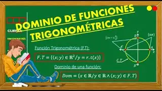 DOMINIO DE FUNCIONES TRIGONOMÉTRICAS--3RO SEC