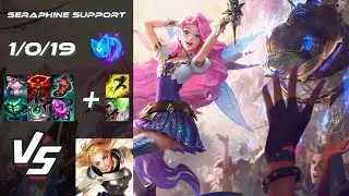 SUPPORT Seraphine vs Lux - EU Challenger Patch 14.24