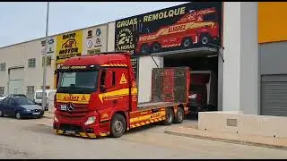 Servicio de transporte por carretera - Gr&uacute;as &Aacute;lvarez