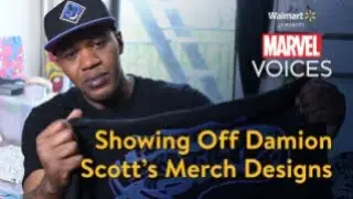 Damion Scott&rsquo;s Black Panther Merch Reveal | Marvel Voices​