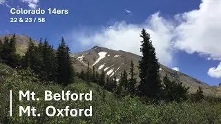 Colorado 14ers | Mt. Belford / Mt. Oxford | Cinematic Hike | HD