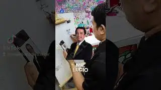 Portrait Drawing Mr. Puregold using UNI KURUTOGA Pencil | MIBF 2025 | MANILA International Book Fair