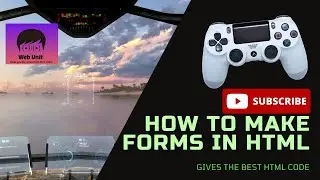How to make a forms in HTML | Part-1| Web Unit.