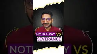 Notice Pay vs Severance in India Explained | 3 Scenarios Every Employee Must Know #layoffs