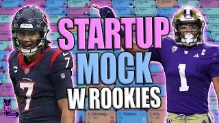 LIVE DYNASTY STARTUP MOCK DRAFT (Superflex + TE Prem *POST COMBINE ) - 2024 Dynasty Fantasy Football