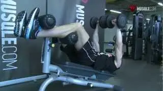 Decline Dumbbell Bench Press