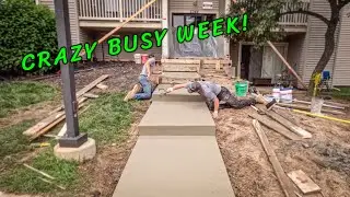 Flat Floors, Lots of Steps, and No Sleep!
