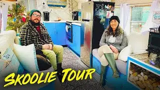 The MOST functionally Designed School Bus Camper Conversion Skoolie - A TINY HOME Alternative