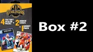 Football Card Repack Break #4: 2018 Gunslingers Box #2