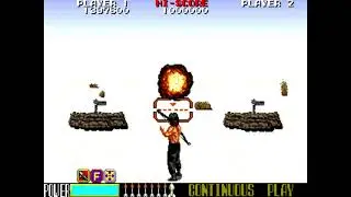 Rambo III - All Scenes Play (Arcade, No Damage Clear)