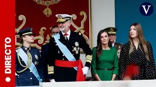 Los Reyes realizan una recepción en el Palacio Real por el Día de la Hispanidad