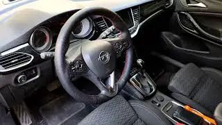 Astra K Steering Wheel Cover, Sunglass Holder