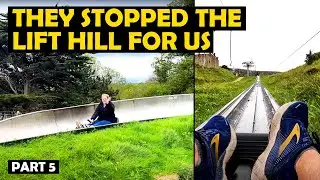 We slide down a hill in Llandudno | Llandudno Snowsports Centre | Vlog | Toboggan
