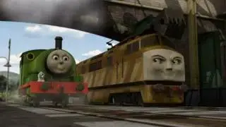 Day Of The Diesels Scene: Diesel 10 & Lackeys Invade The Steamworks - With Alternate Music