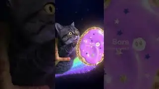neon catttttttt!!!!! #nyancat #ai #sora #trend