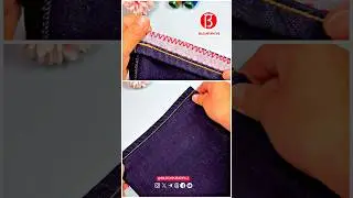Как укоротить зимние флисовые брюки в домашних условиях