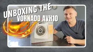 VORNADO AVH10 Space Heater Review & Unboxing | Quiet Dual Fan Vortex Heater for Small Rooms