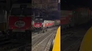 NJT #4503 Pushing Out Of NY Penn Station. #train #railway #commuterline #railfan #njtransit