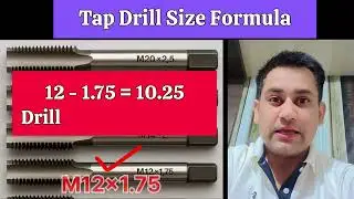 Tap Drill Size Formula