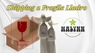 Packaging up a Fragile Lladro For Shipping
