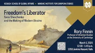 Freedom’s Liberator: Taras Shevchenko and the Making of Modern Ukraine | Rory Finnin