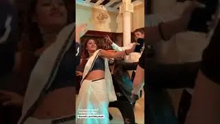 Sharad Malhotra-Surbhi pre bday celebration dance on Naagin 5 sets bts