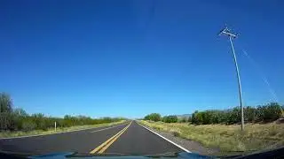 Driving along U.S. Route 93 North and State Route 89 North in Arizona