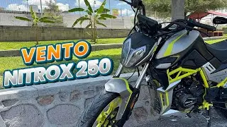 VENTO NITROX 250 TOP SPEED | review y prueba de manejo | &iquest;La mejor 250 Economica?