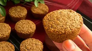 Вкусные закуски на завтрак! Высокобелковые, без яиц и сахара, простой рецепт на растительной осно...
