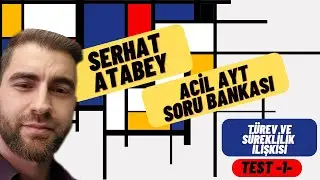 Türev ve Süreklilik İlişkisi Test -2- | 2023 ACİL MATEMATİK AYT SORU BANKASI ÇÖZÜMLERİ