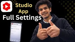 YouTube Studio App Important Settings Tutorial | Step by step 