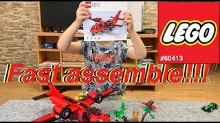 Firefighter plane from Lego City set №60413