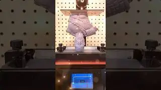 Kratos 3D Resin Print Timelapse #3dprinting #resin #timelapse #3dprint #godofwar #ps5 #PS4