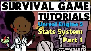 How to Make a Food/Hunger System | Make a Survival Game in Unreal Engine 5 | Stats System (1)