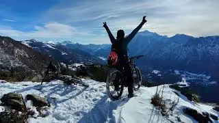Da Dervio verso il Monte Giumello ❄️ 🚵&zwj;♂️ 🤙