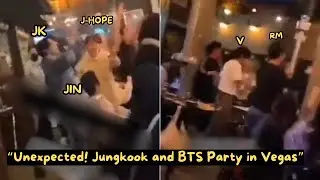 BREAKING! Jungkook & All BTS Members Secretly Party at a Vegas Restaurant, ARMY in Uproar!
