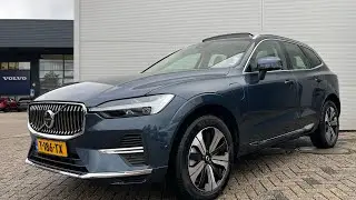 Volvo XC60 T6 350pk Plus Bright | Denim Blue Metallic