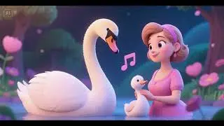 Песенка сладкого лебедя мамы-лебедя 🦢🎶💖 | Детские стишки и песенки