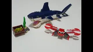 LEGO Deep Sea Creatures - Shark | LEGO Creator 31088 Speed Build | LEGO Hai | LEGO 3-in-1