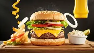 aiPromptCave.com : Build Burger with Ai for Restaurant Ads - Free Ai Video Prompt