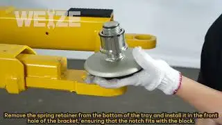 WEIZE 2 Post Car Lift 11000lbs Capacity Installation Guide