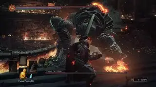 Dark Souls 3 - Yhorm the Giant NG+7 (No Damage, No Storm Ruler) Greatsword