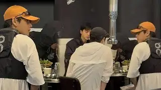 FULL VIDEO TAEHYUNG, Song Kang, Kim Young Dae, and Jung Gun Joo at a BBQ Restaurant!