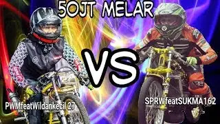 LAGA 200CC rangka Std 50JT Melar | Sprwfeat Sukma162 vs PWMfeatWildankecil Sirkuit GDS