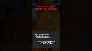 How To Block Opay Account From Any Device. #smartphones  #opay #opayaccount #blockopay #blockaccount