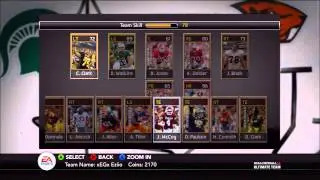 NCAA Football 14 Ultimate Team - Pack Opening ! 7 All-American Pack Bundle !