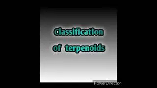 classification of terpenoids #youtubeshorts #organicchemistry #ugcnet #competition