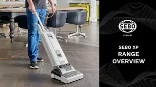 SEBO Commercial Vacuum Cleaners - XP Range - Overview