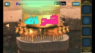 Ruined Ancient Castle Escape Html 5 Game - FEG Games #escapegames